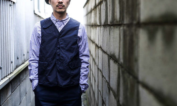 Vol.3584 【Engineered Garments：Upland Vest】｜AUBERGE・Needles