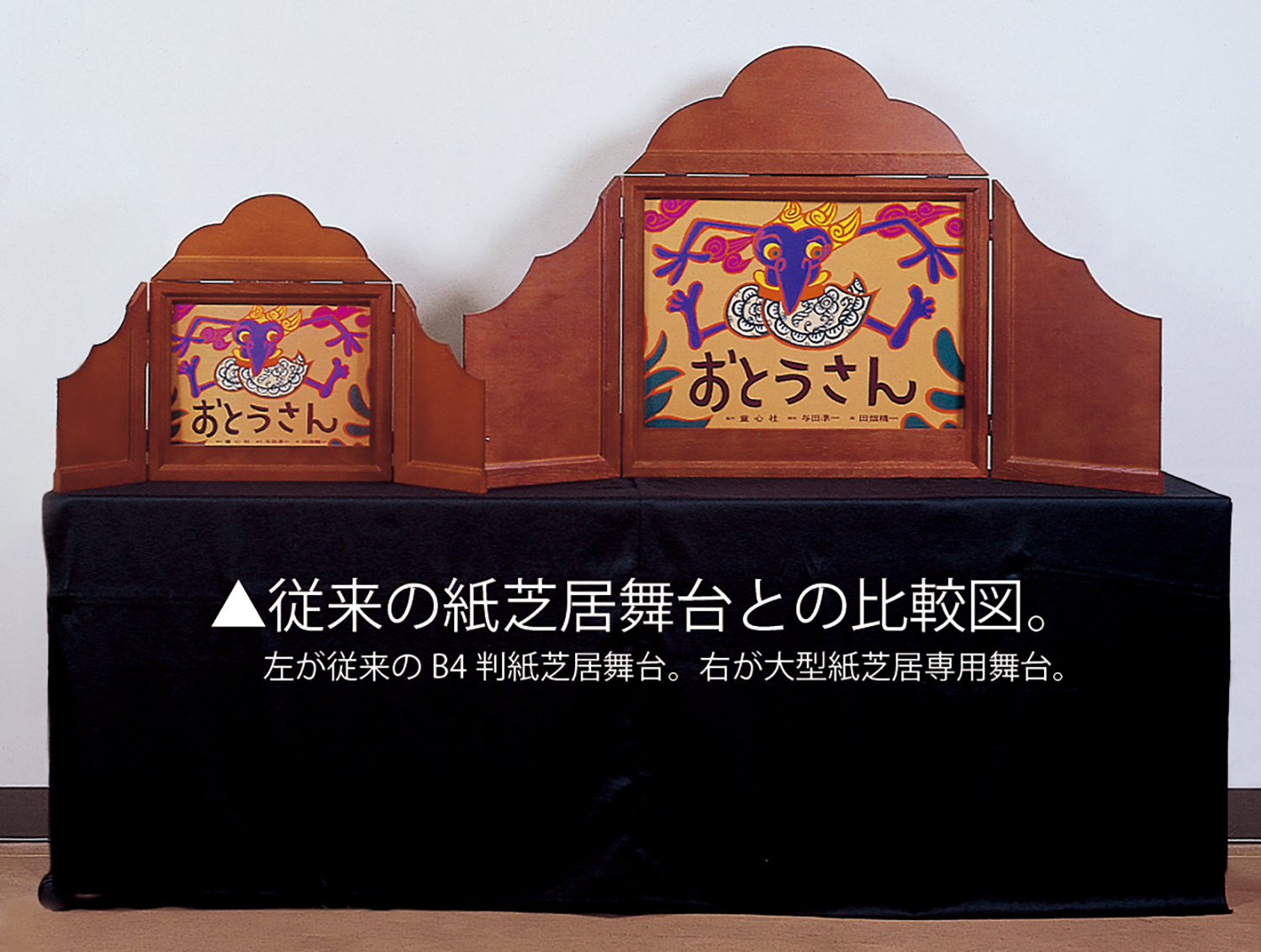 童心社大型紙芝居舞台 (紙芝居関連用品) - 童心社