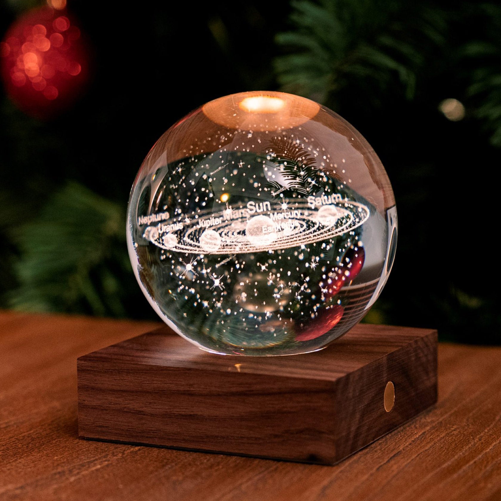 Gingko Design Amber Crystal Light, Solar System – David Shuttle Ltd