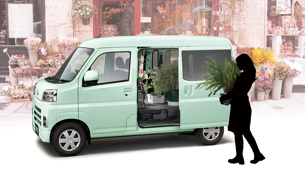 公式】ハイゼットカーゴの快適装備｜ダイハツ