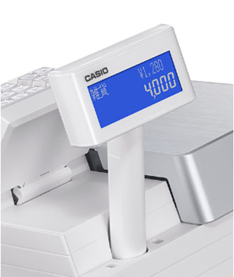 カシオ SR-S4000-EX 新発売！ Bluetoothでスマホと連動！軽減税率対応