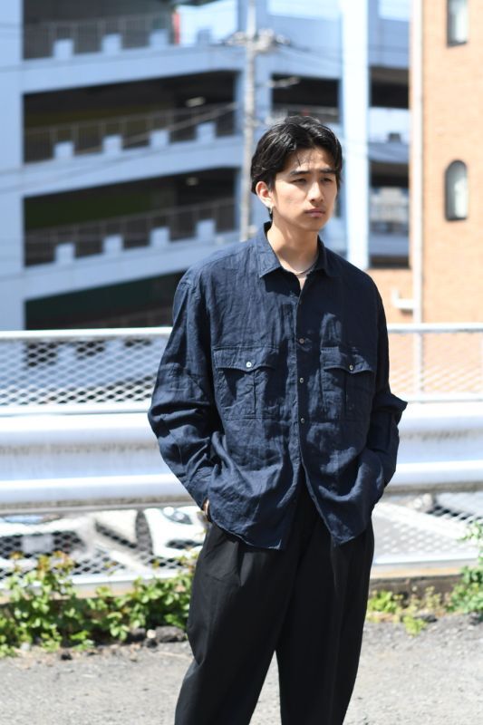 Porter Classic ポータークラシック 19SS SASHIKO SUPER LIGHT SWEAT