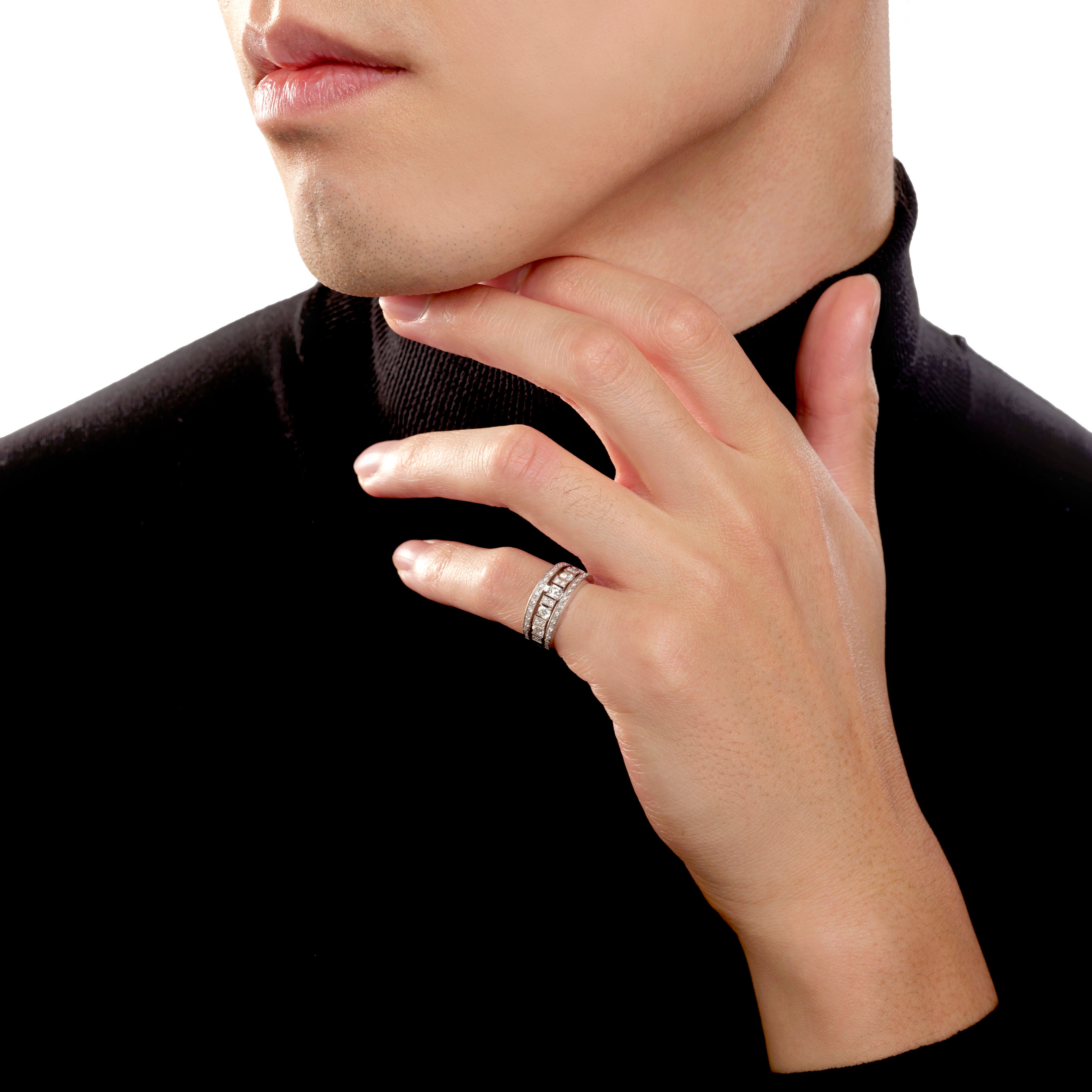 ホワイトゴールド、ダイヤモンド リング - Damiani BELLE ÉPOQUE