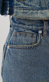 バックカーブデニムミニスカート – Darich (ダーリッチ)