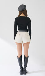 ボンディングツイードショートパンツ – Darich (ダーリッチ)