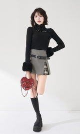 チェックドッキングミニスカート – Darich (ダーリッチ)