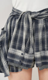 レイヤードチェックショートパンツ – Darich (ダーリッチ)