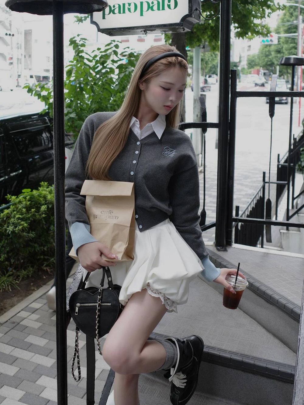 スリットチェックリボンミニスカート – Darich (ダーリッチ)