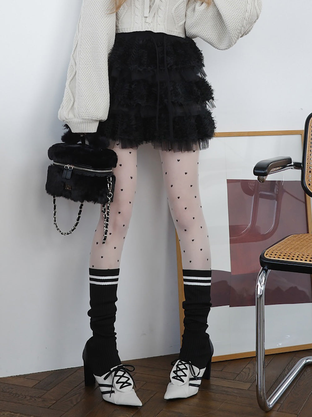 ミックスレースフリルミニスカート – Darich (ダーリッチ)