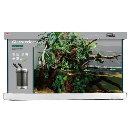 グラステリア900 6点セット GEX ガラス水槽セット | ホームセンター