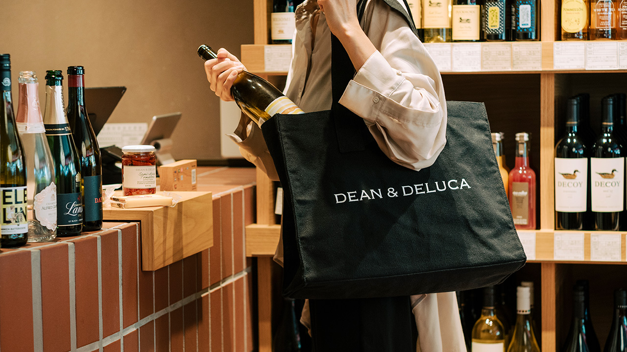 ワインと過ごす日々に寄り添うグロサリーバッグ | DEAN & DELUCA【公式】