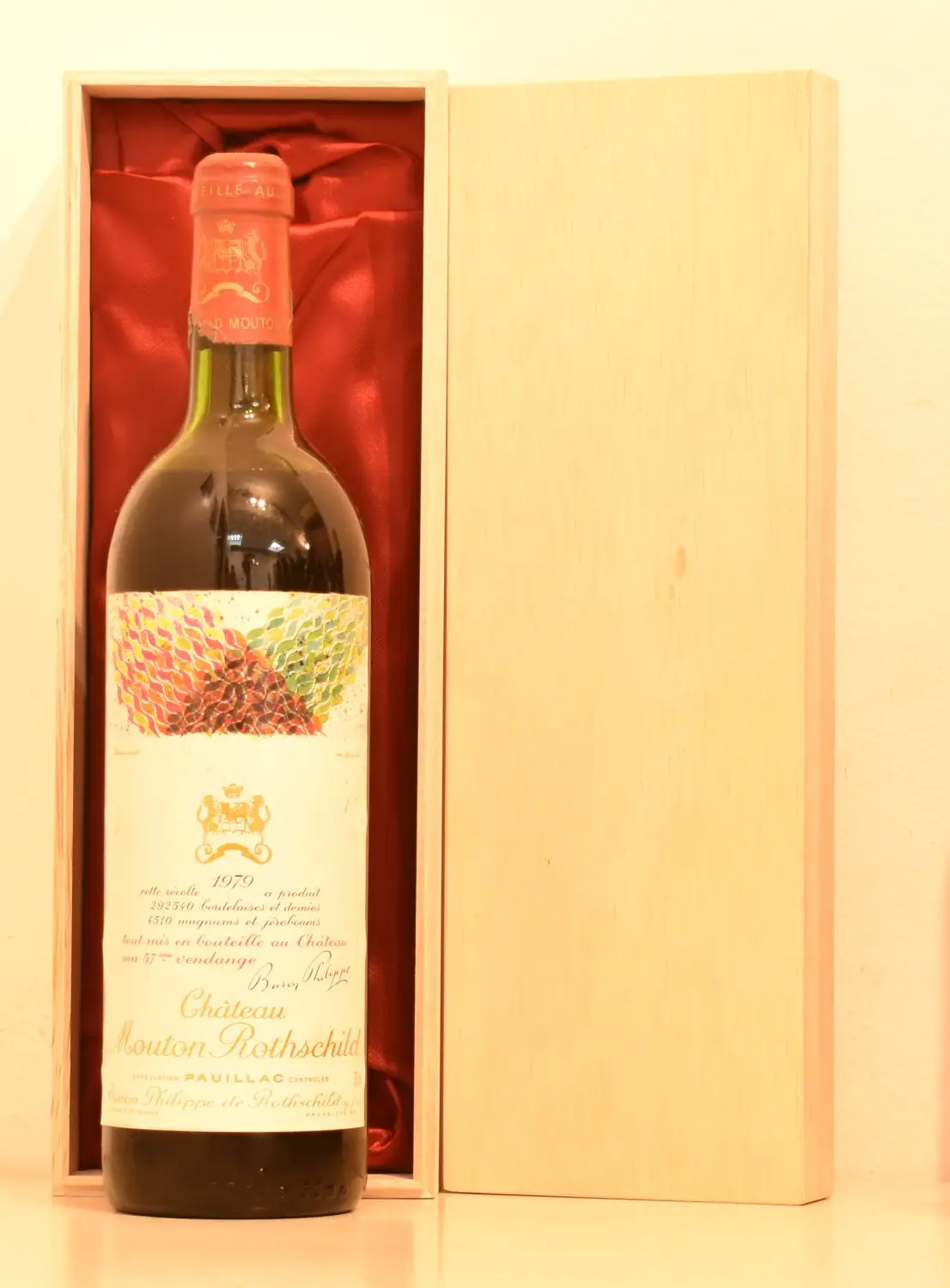 1979年 シャトー・ムートン・ロートシルト 赤ワイン｜生まれ年