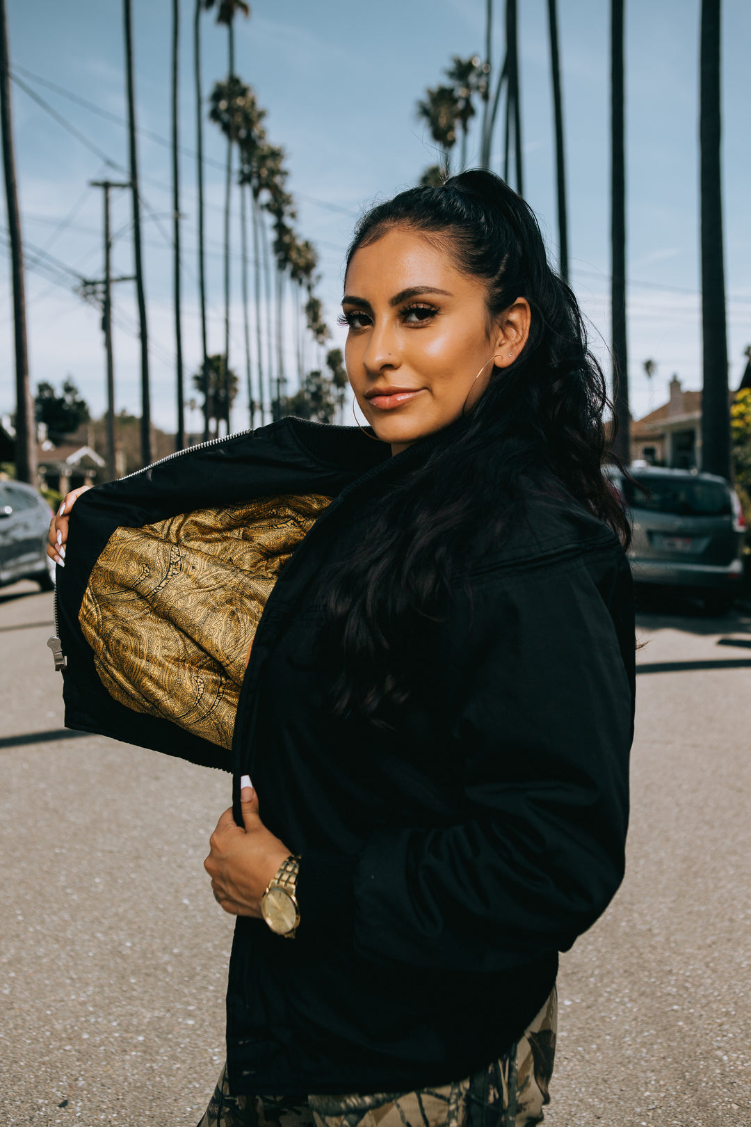 Derby Jacket 300 Classic Black & Gold XL