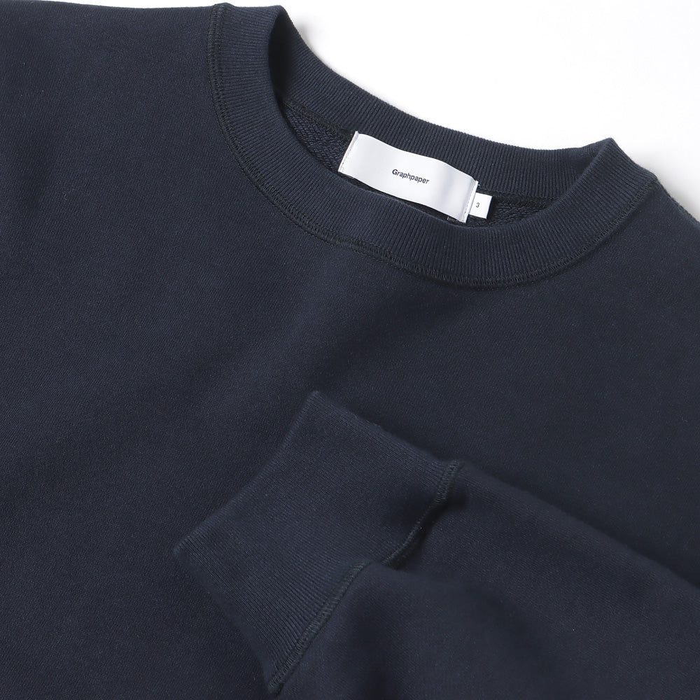 Graphpaper) AZUMA Terry Crew Neck Sweat (GU253-70240B