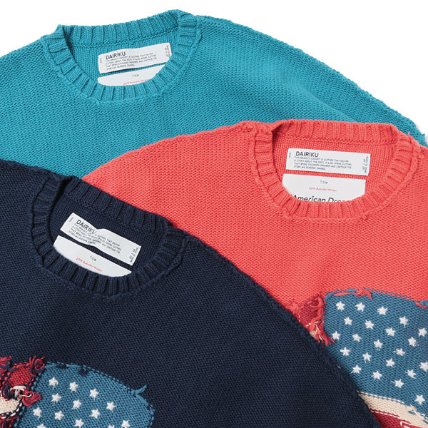 Inside Out America Knit (19AW K-2) | DAIRIKU / トップス (MEN