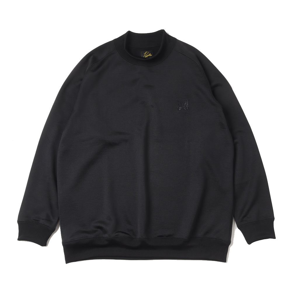 NEEDLES(ニードルズ)L/S Mock Neck Tee - C/PE Bright Jersey (PU286