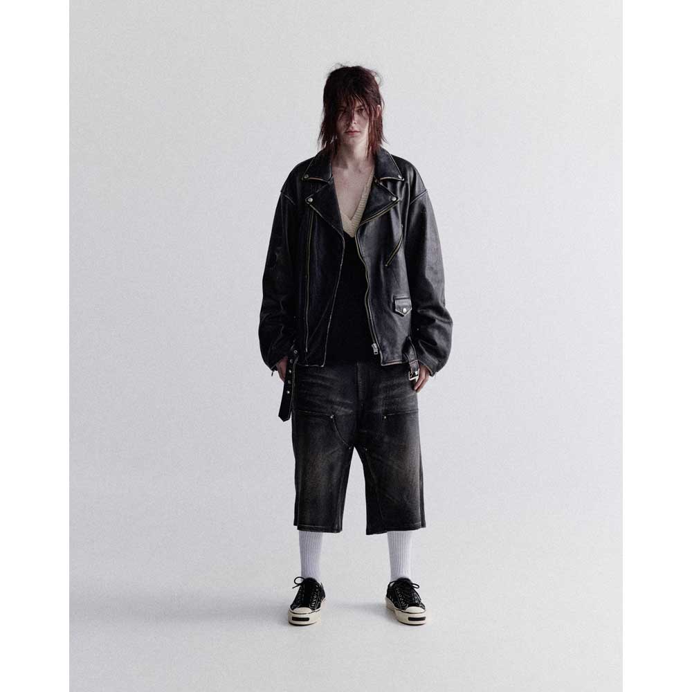 KAMIYA - Leather Coach Jacket (G16BL011) | KAMIYA / JACKET (MEN