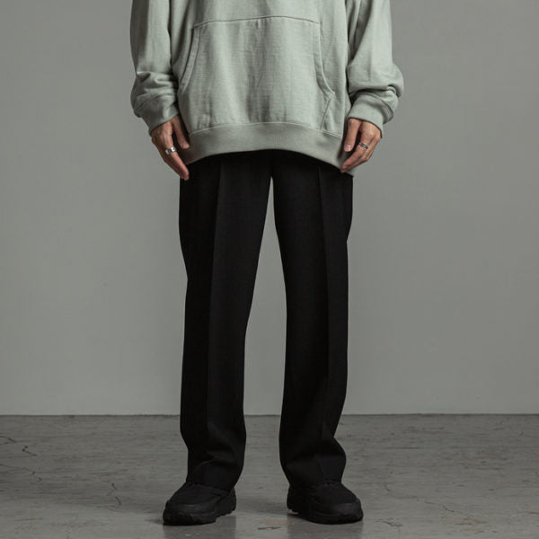 STRAIGHT FIT TROUSERS ORGANIC WOOL SURVIVAL CLOTH (A20C-03PT03C