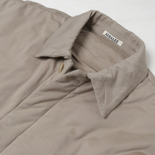 DOUBLE CLOTH PUFFER BLOUSON (A20AB01NW) | AURALEE / ジャケット