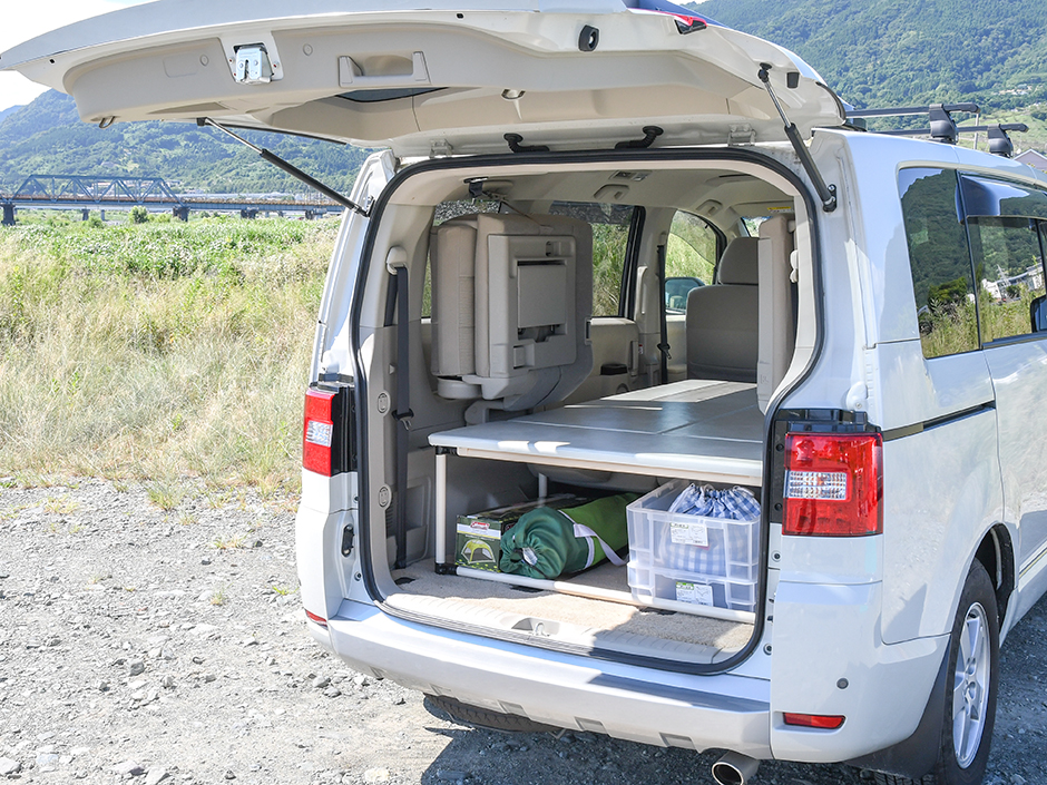 デリカd5 イレクターベッドフレーム（フルサイズ） 車中泊ベッド