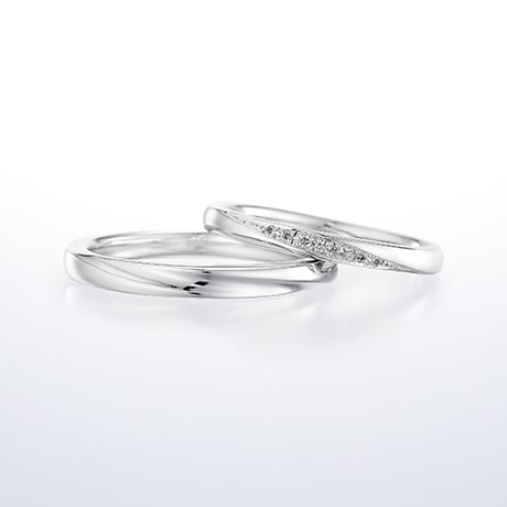 結婚指輪「Bouquet」｜銀座ダイヤモンドシライシ
