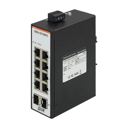 DEH-GTX8F2 特長 - 産業用イーサネットスイッチングハブ | ダイヤ