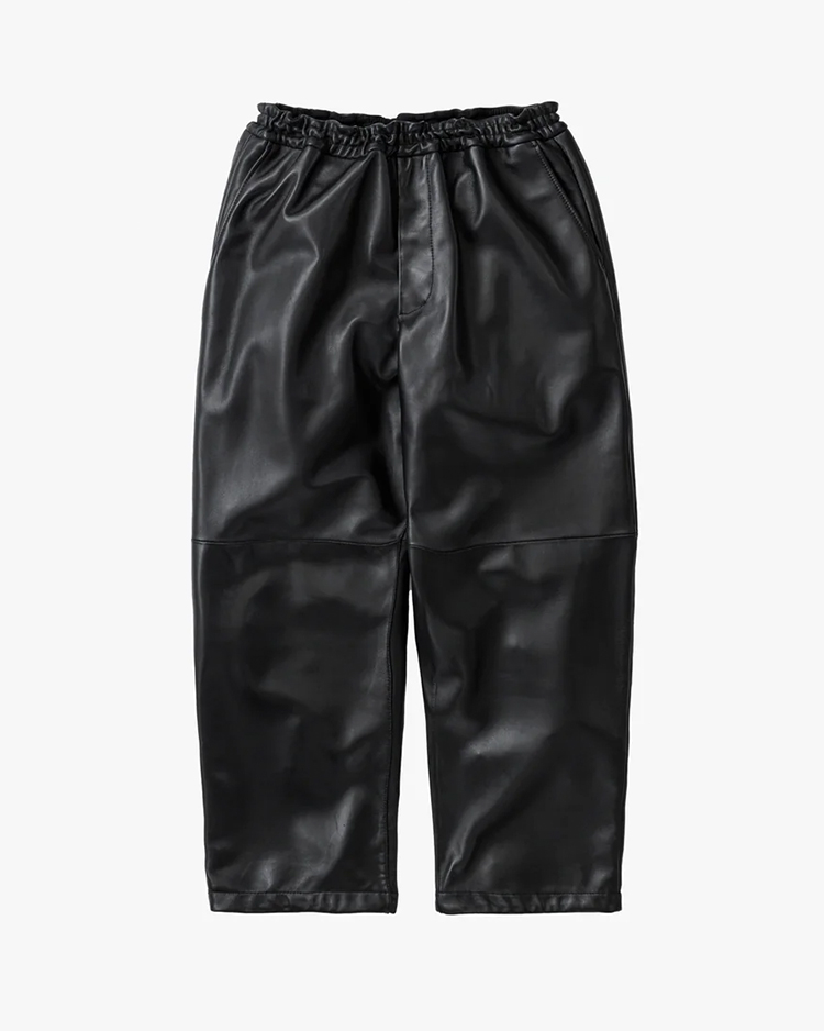 Sheep Leather Track Pants / BLACK | Graphpaper (MEN)(グラフ