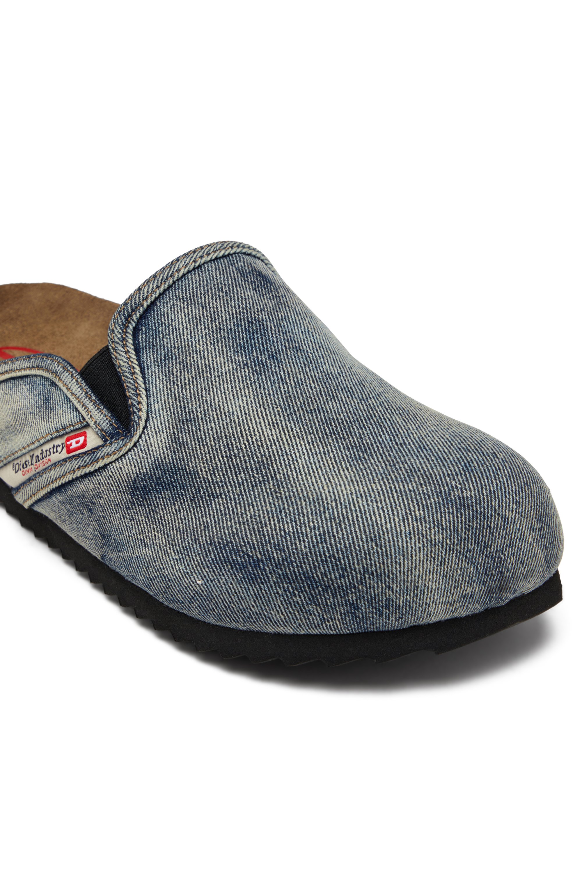 D-WOODSTOCK SLIP-ON デニムスリッポンミュール｜ブルー｜メンズ｜DIESEL