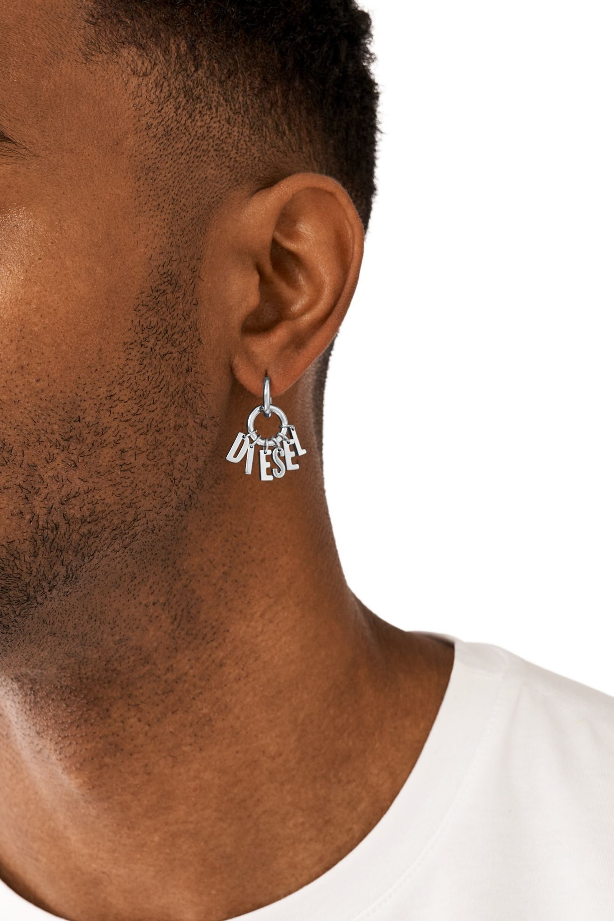 DX1488 ピアス（両耳用）｜シルバー｜ウィメンズ｜DIESEL