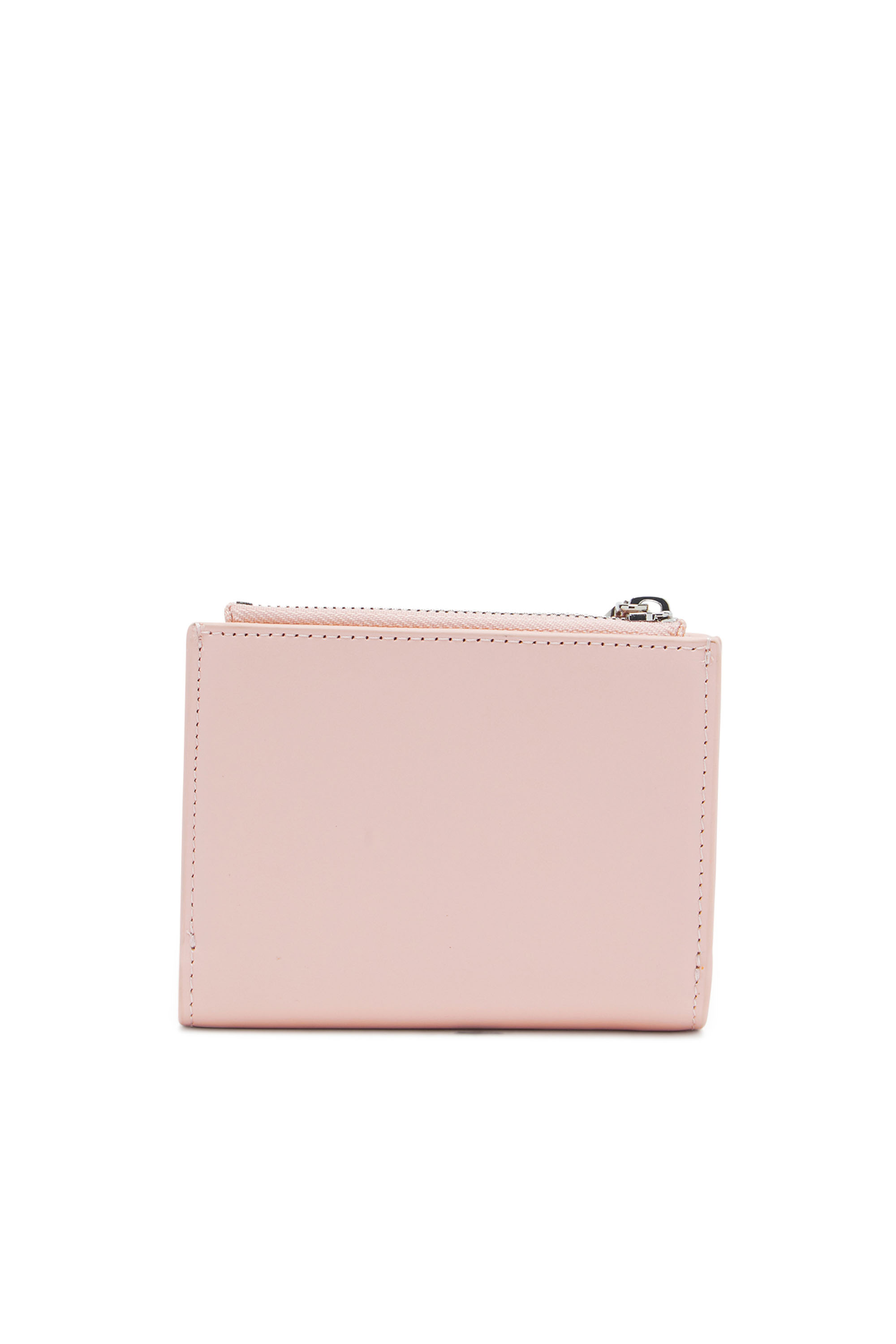 1DR BI-FOLD ZIP II Small wallet in pastel leather｜ピンク