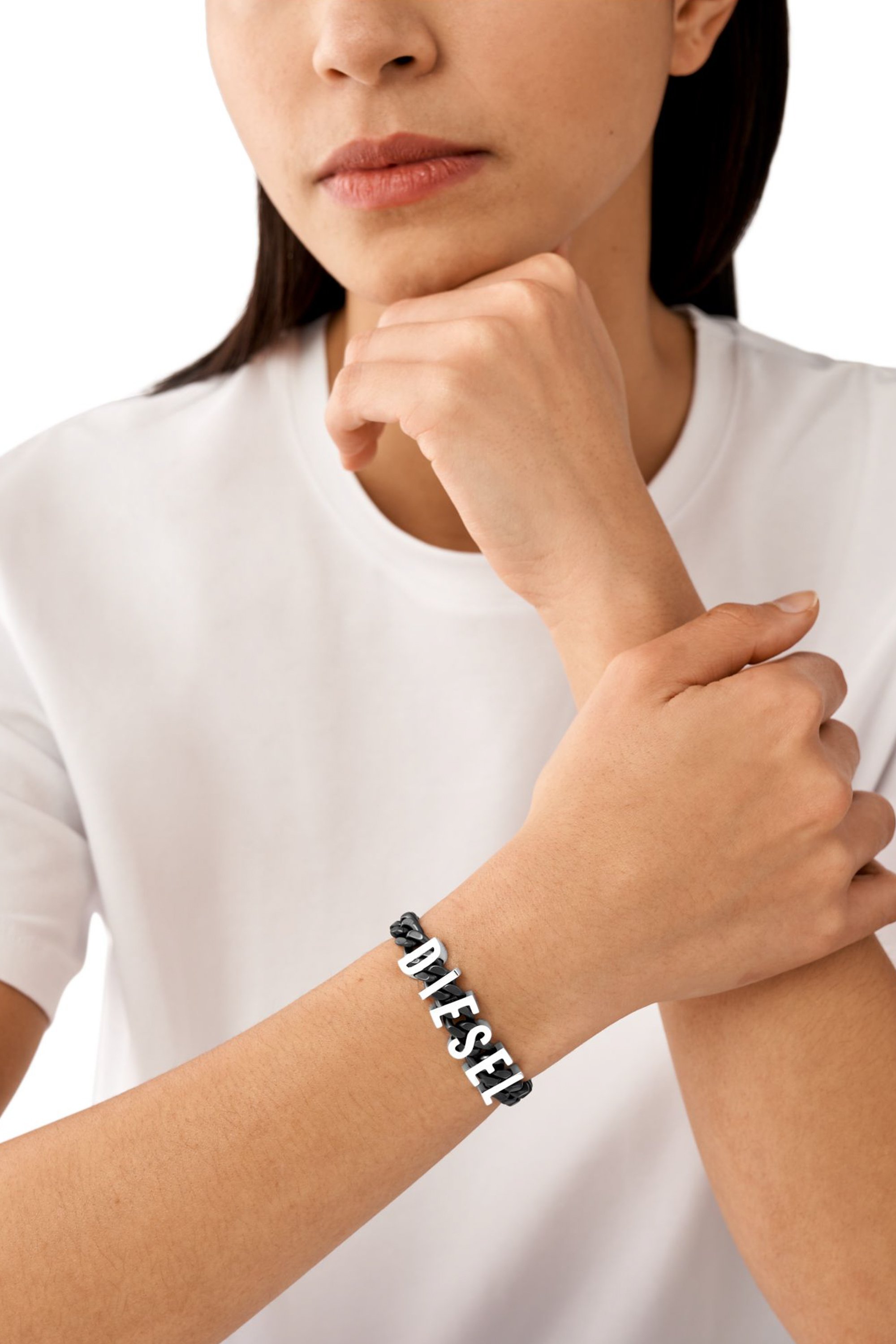 DX1486 ブレスレット｜ブラック｜ウィメンズ｜DIESEL