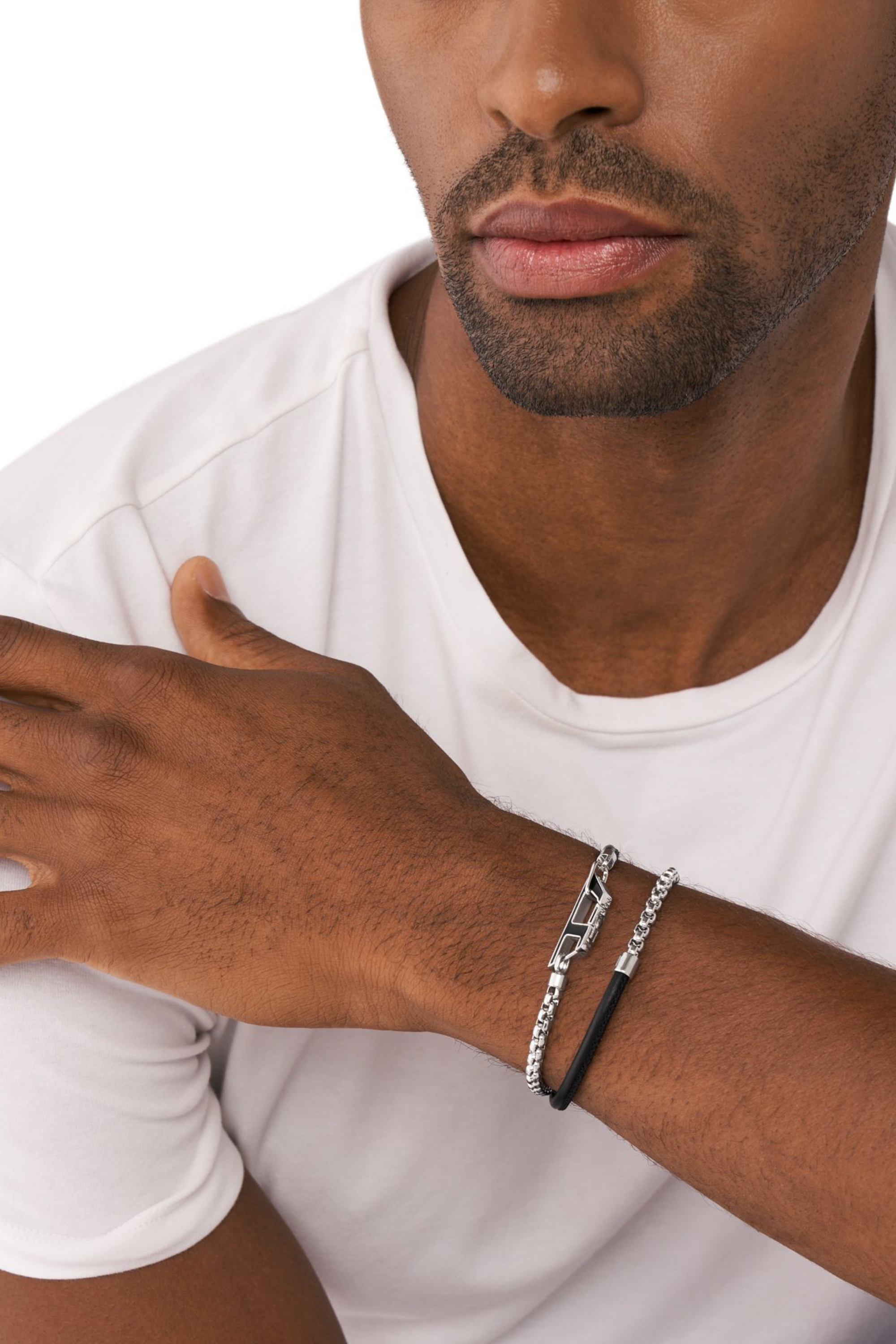 DX1476 ブレスレット｜シルバー｜ウィメンズ｜DIESEL