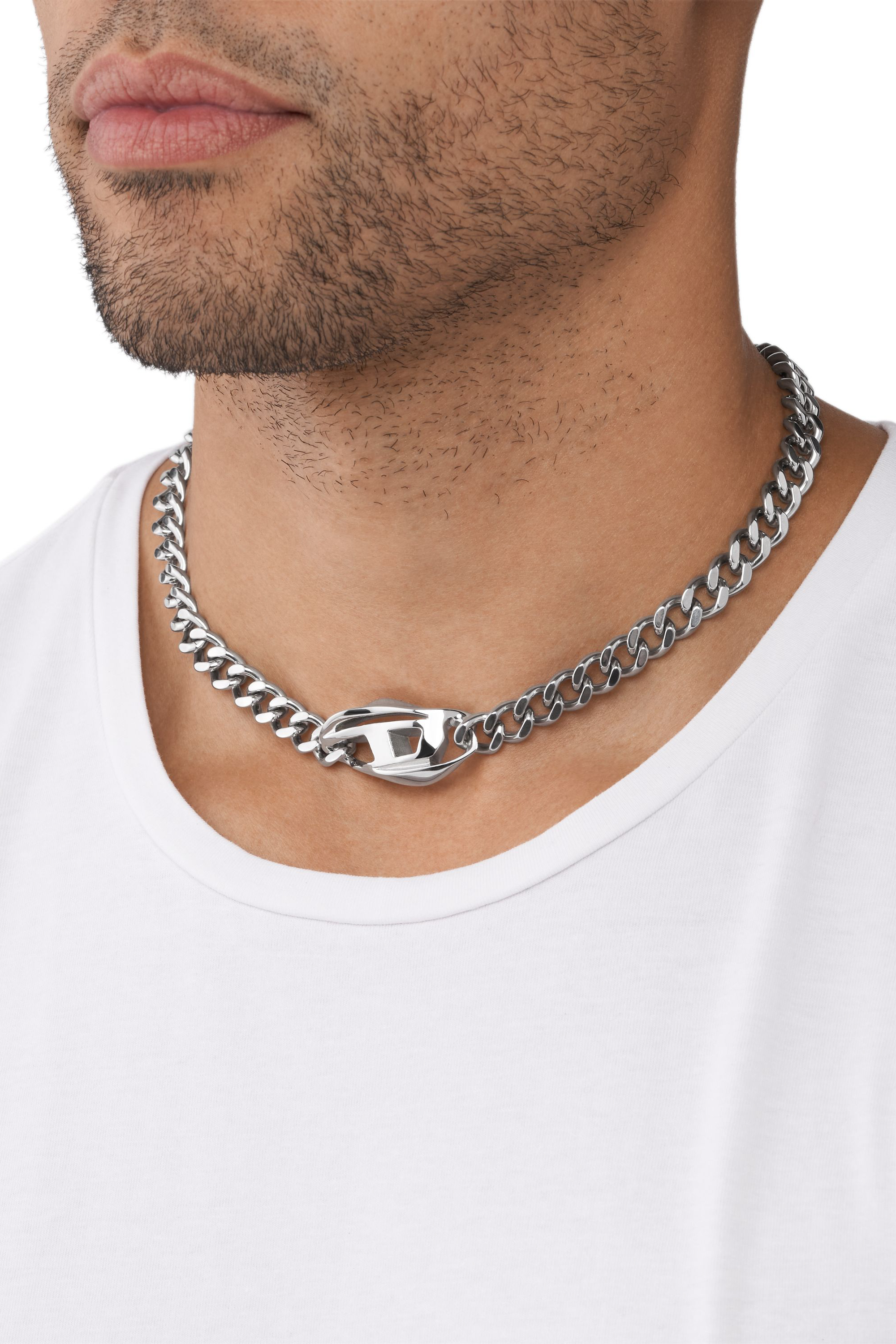 DX1412 ネックレス｜シルバー｜ウィメンズ｜DIESEL