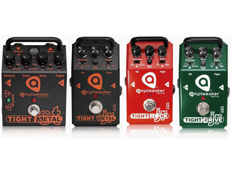 Amptweaker】上質かつ幅広いサウンドが魅力のドライブ・ペダル4機種が