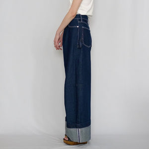 SIMONE ROCHA WIDE LEG PUDDLE JEANS – dim at noon