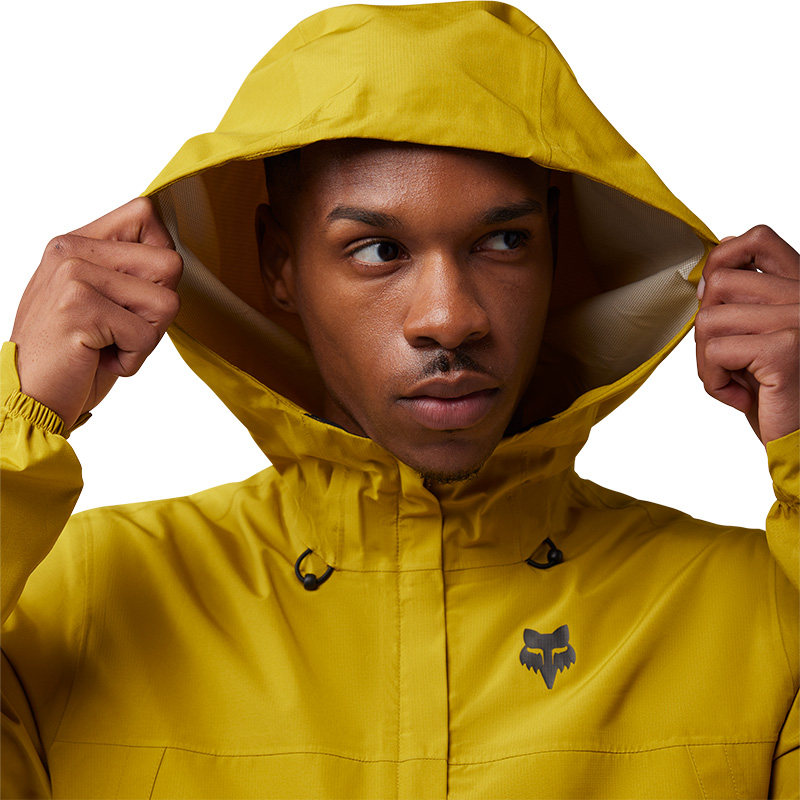 FOX BIKE レンジャー2.5レイヤー防水ジャケット マスタード