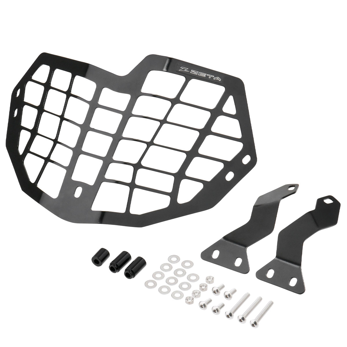 ZETA RACING ヘッドライトガード ステンレスメッシュ| Dirtbikeplus
