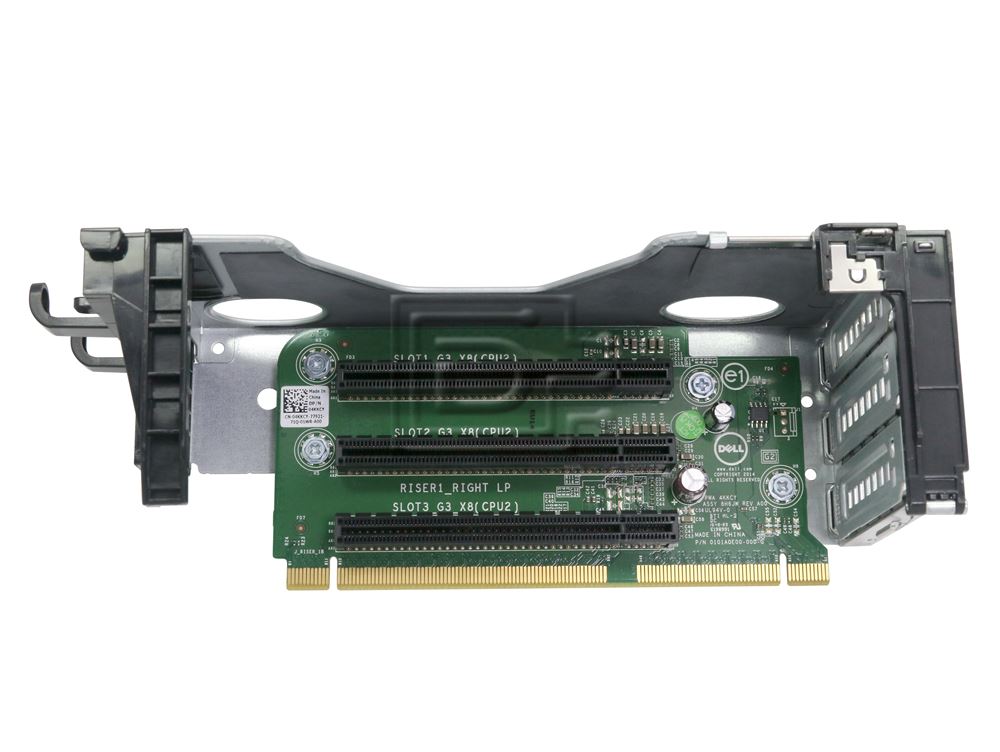 Dell 4KKCY 8H6JW Riser1 Card PowerEdge R730 R730XD 3-Slots PCI-E X8