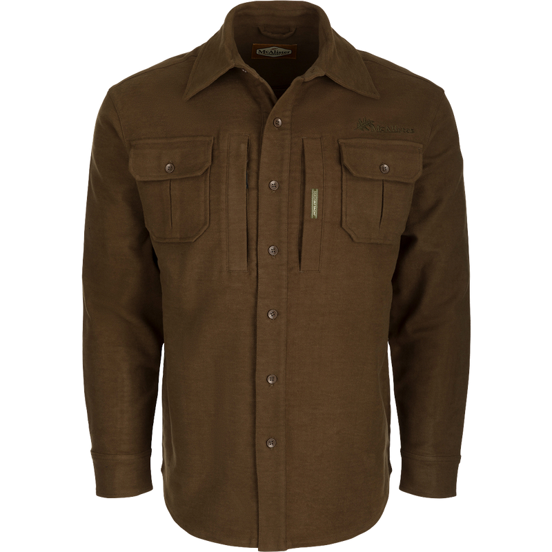 McAlister Windproof Moleskin Jac-Shirt - Stay Warm – Drake Waterfowl
