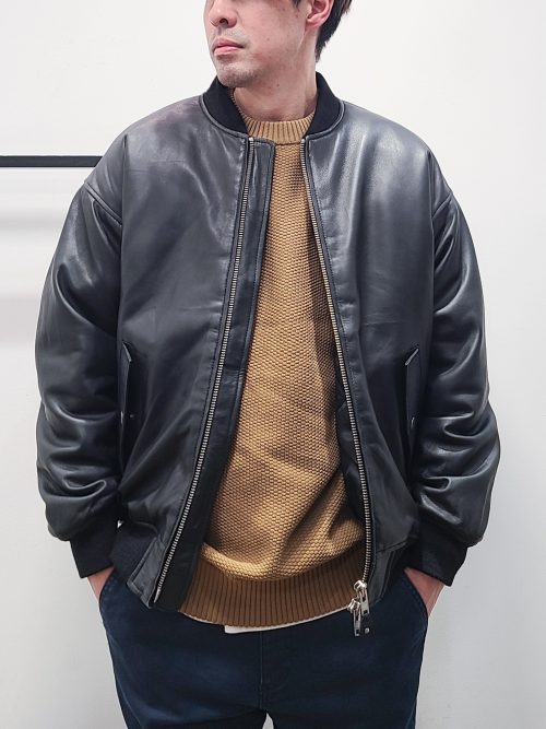 24AW】レザーMA-1コーデ【LEATHER】 – The DUFFER of St.GEORGE