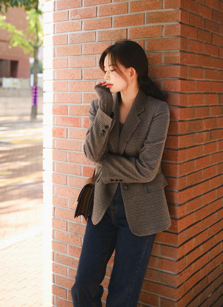 ガンクラブチェックジャケット | レディースファッション通販 - DHOLIC