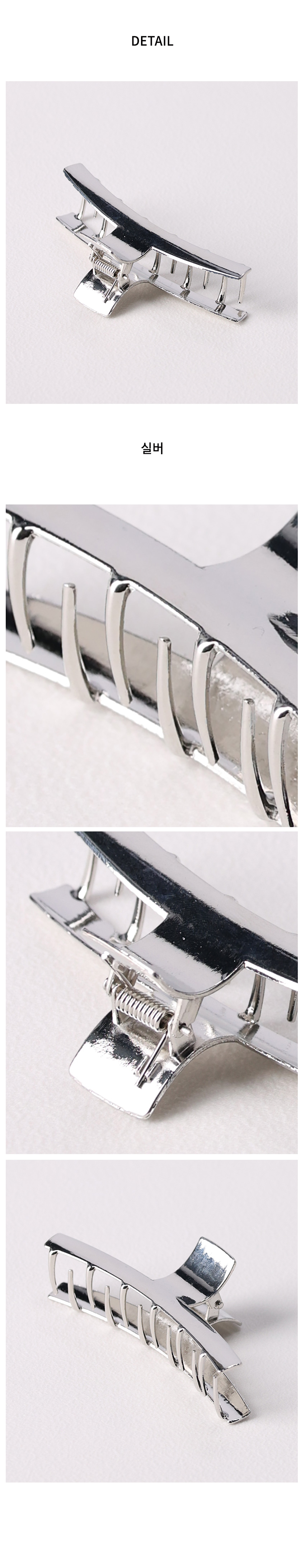ステンレスシルバーバンスクリップ | レディースファッション通販 - DHOLIC