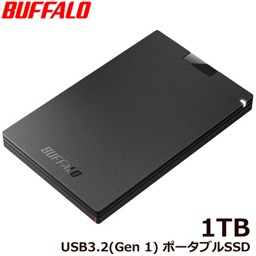 e-TREND｜バッファロー SSD-PG1.0U3-BC/D [外付けSSD ポータブル USB3