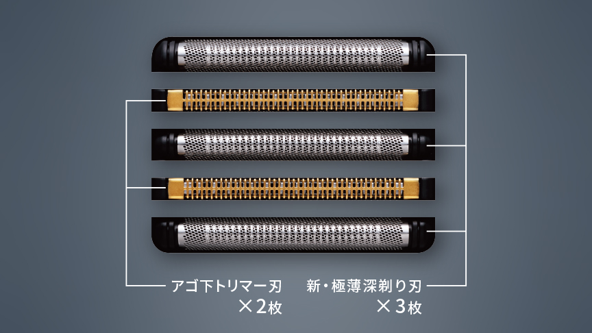 e-TREND｜パナソニック ES-L550U-S [ラムダッシュPRO 5枚刃 (シルバー)]