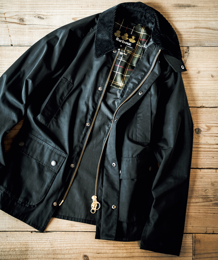 バブアーのノンワックスビデイルさえあれば一年通してベタにならず