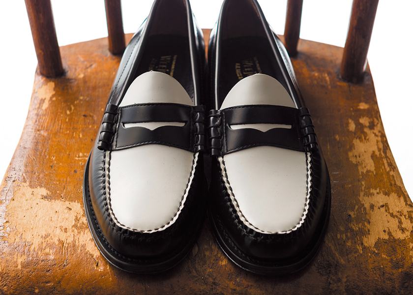 名作ローファー「ラーソン」が素材を替えてBAZZってます！｜雑誌Begin