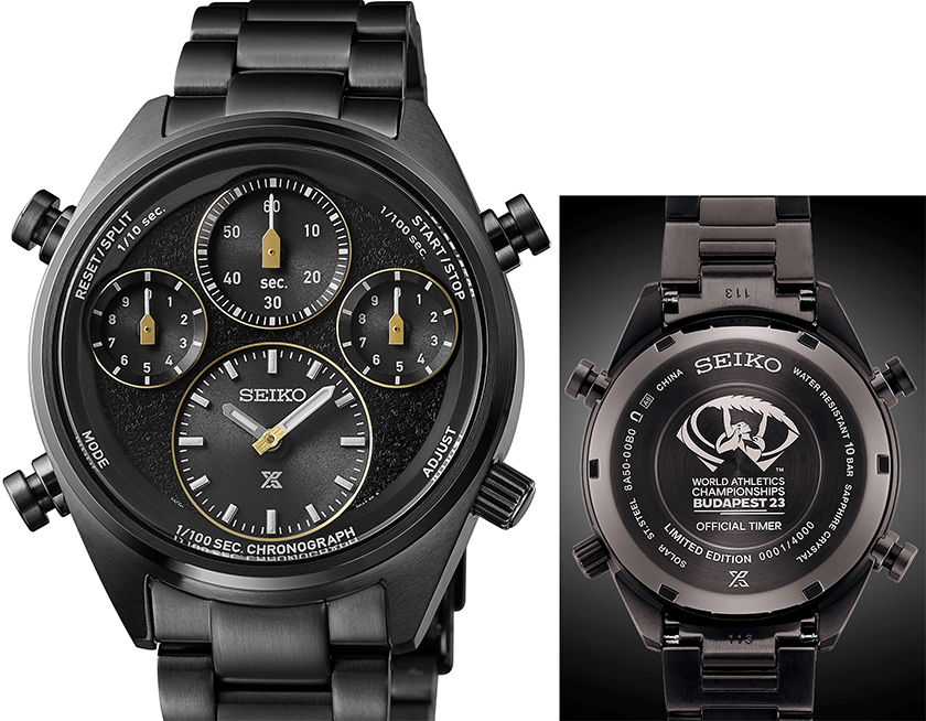 精悍MAX！ セイコー プロスペックス スピードタイマー新作は4つ目＆3