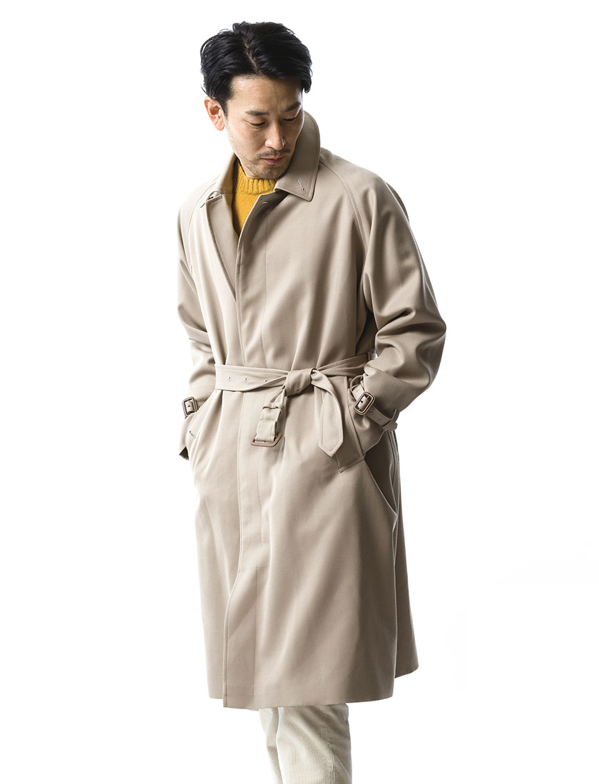 渋イイAラインシルエット“一枚袖トレンチ”で一撃だ｜雑誌Begin(ビギン