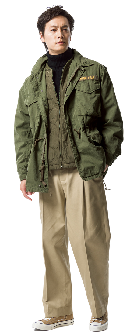 ヒステリックグラマーのM-51は、春までコレだけでOK！な勝負服｜雑誌