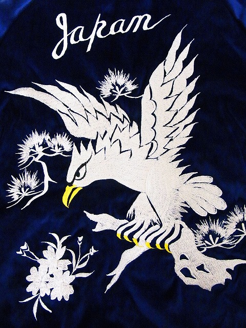 TAILOR TOYO[テーラー東洋] スカジャン TT13839 別珍 WHITE EAGLE